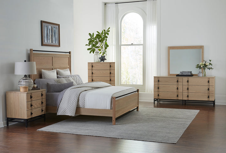 QW Amish Abshire 6 Drawer Dresser with Optional Mirror