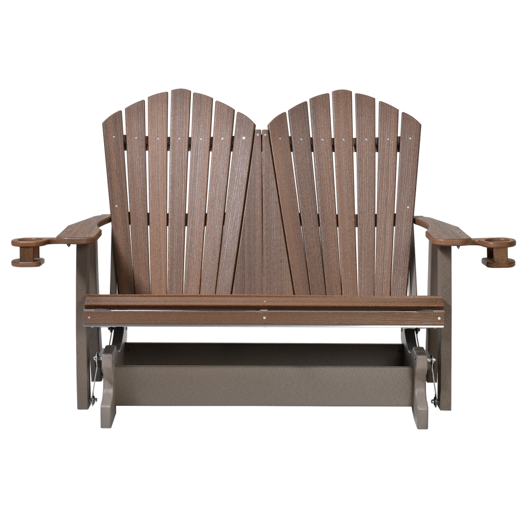 QW Amish Adirondack 4ft Double Glider