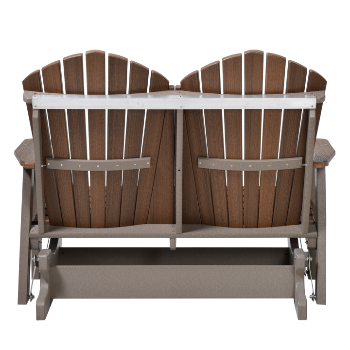 QW Amish Adirondack 4ft Double Glider