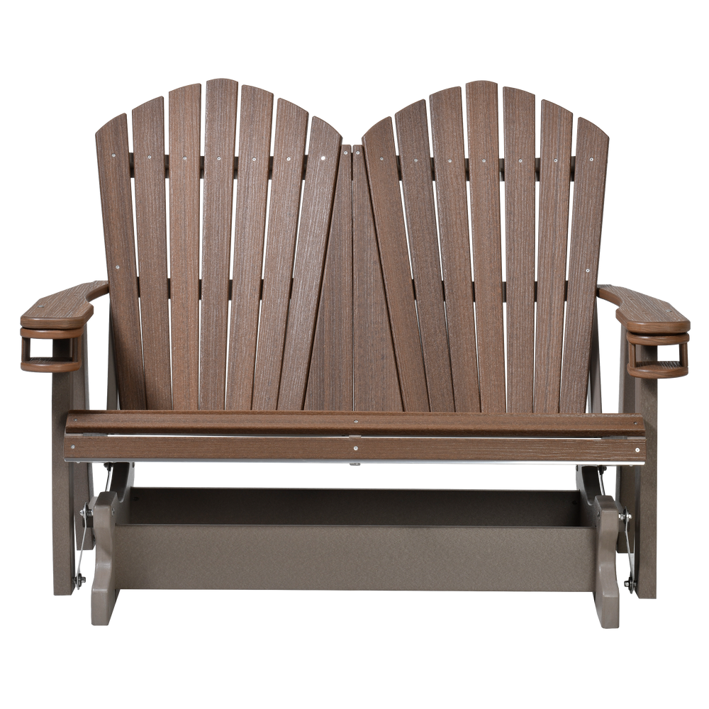 QW Amish Adirondack 4ft Double Glider