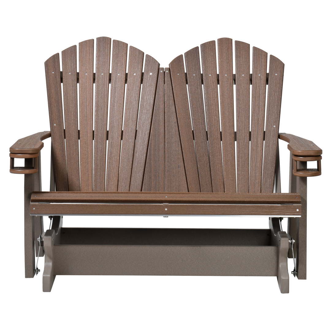 QW Amish Adirondack 4ft Double Glider