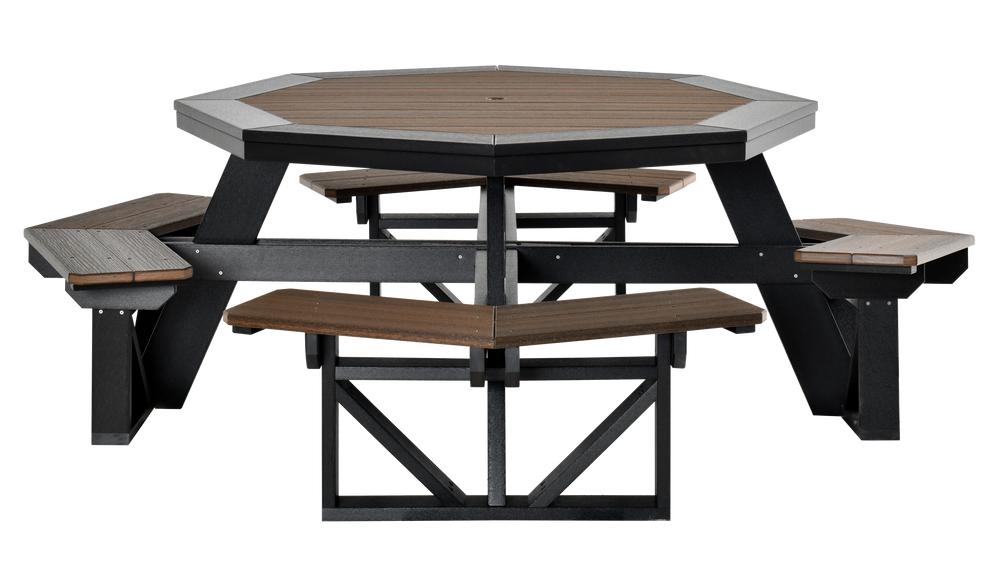 QW Amish Adirondack Octagon Table