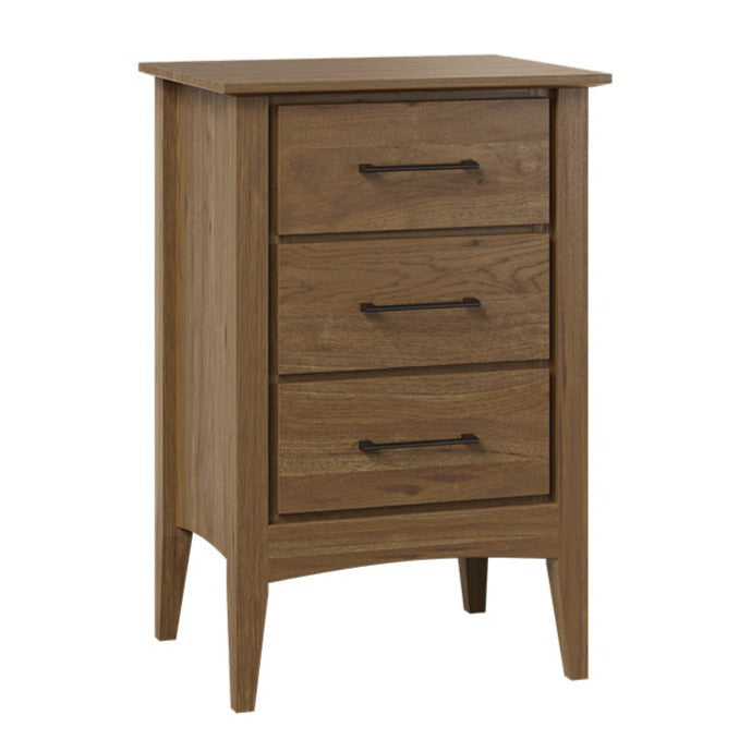 QW Amish Atlantic 3 Drawer Small Nightstand