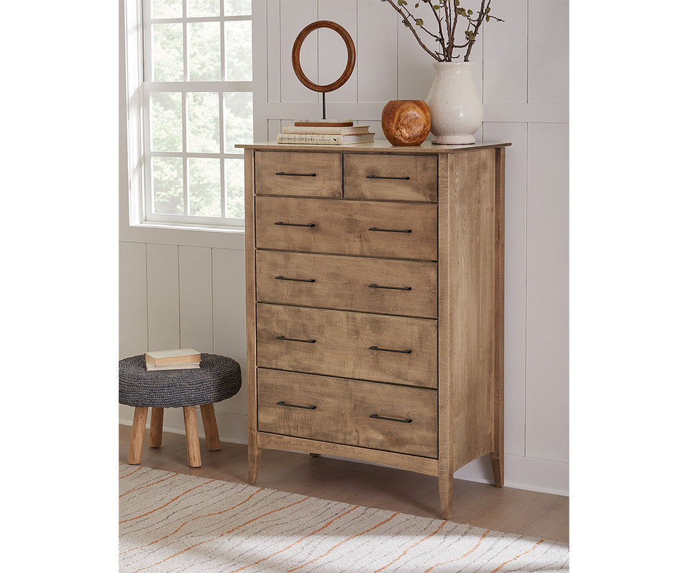 QW Amish Atlantic 6 Drawer Chest