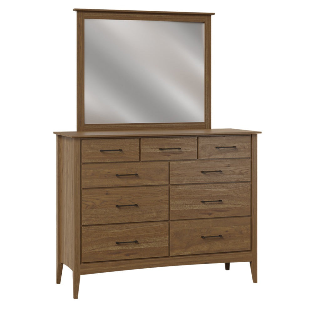 QW Amish Atlantic 9 Drawer Dresser