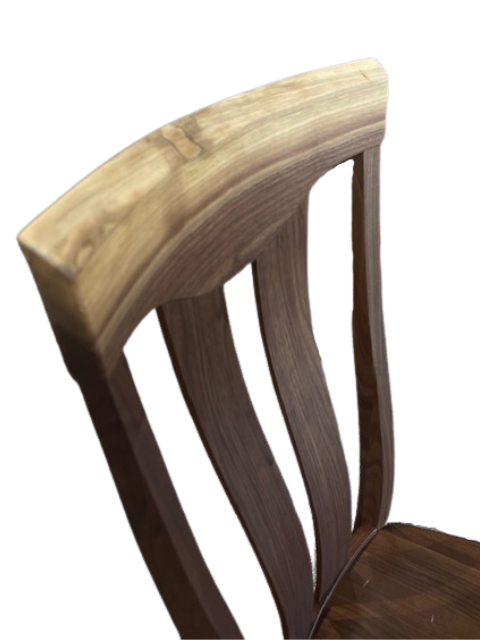 QW Amish Belmont Live Edge Side Chair