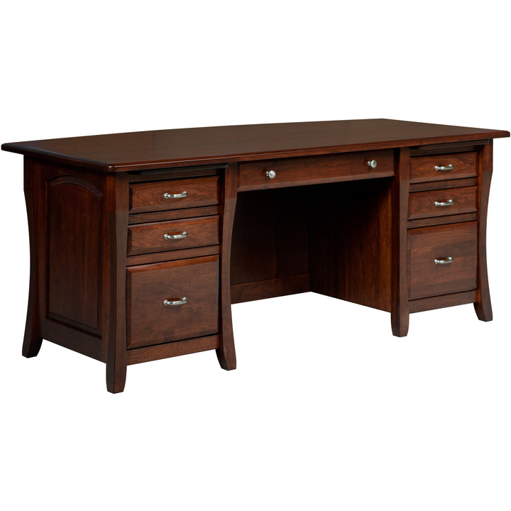 QW Amish Berkley Desk w/ Optional Hutch