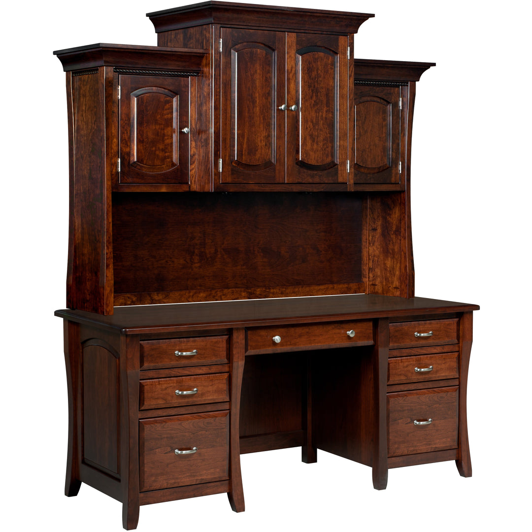 QW Amish Berkley Desk w/ Optional Hutch