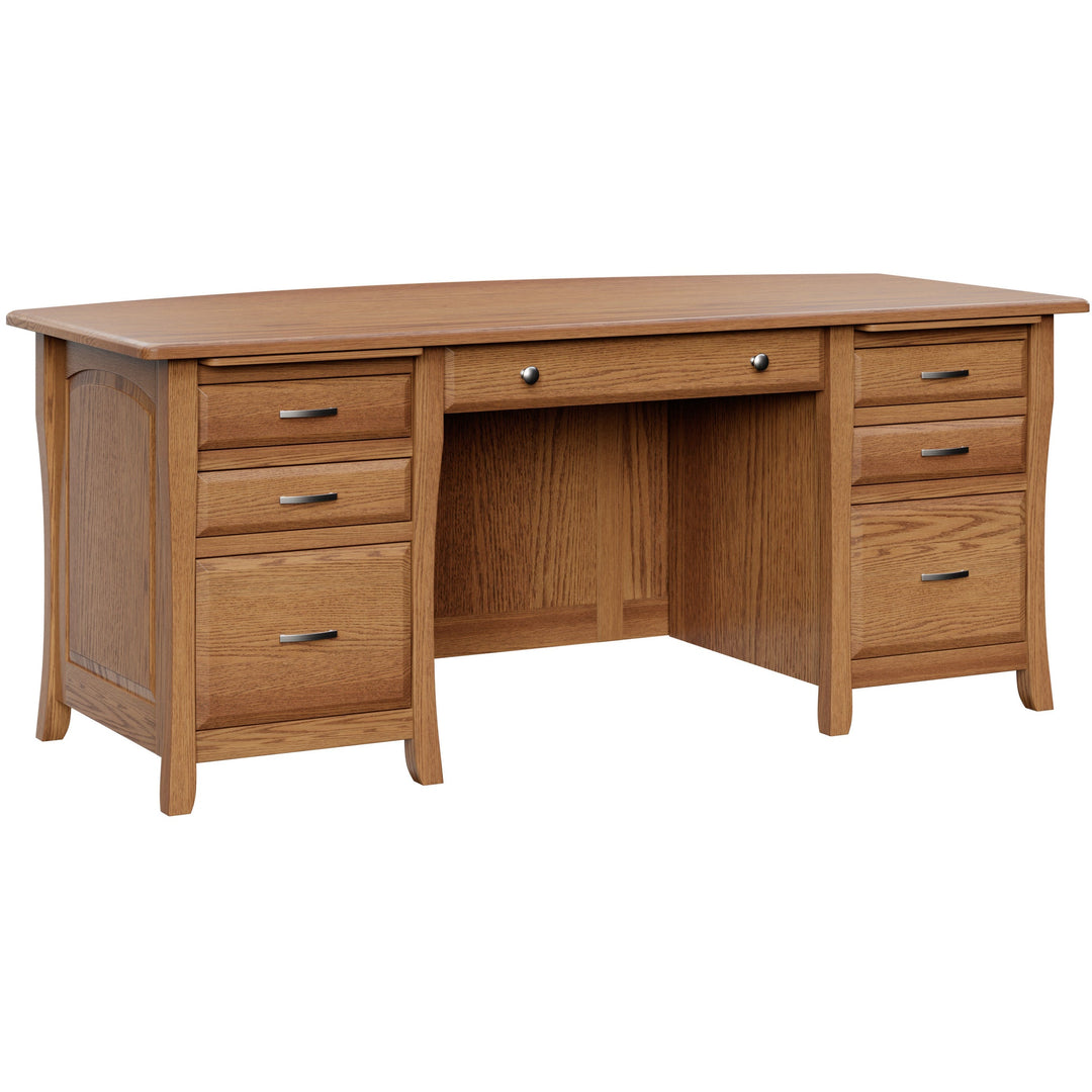 QW Amish Berkley Executive Desk