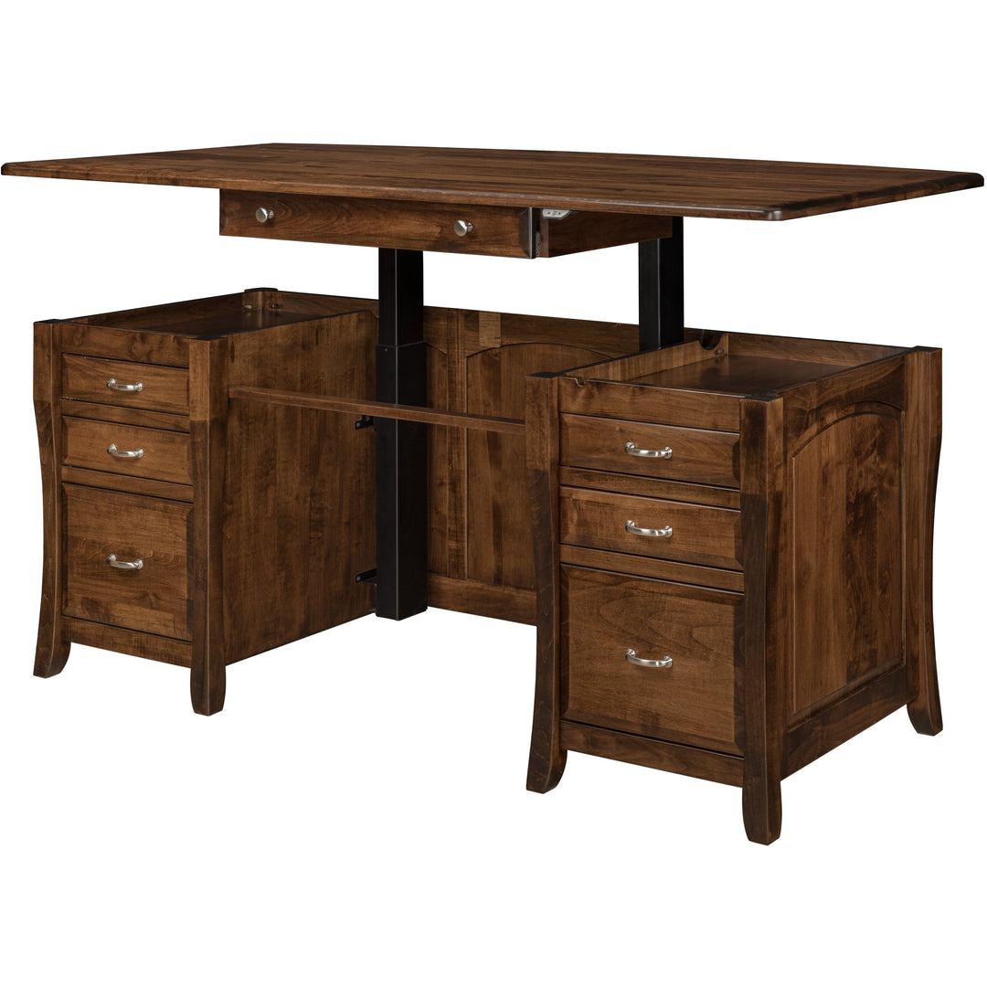 QW Amish Berkley Lift Desk