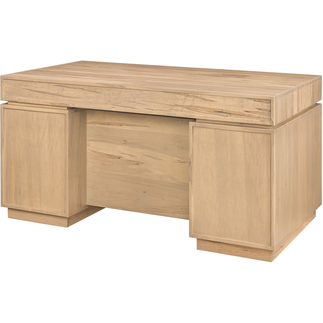 QW Amish Bordeaux Executive Desk