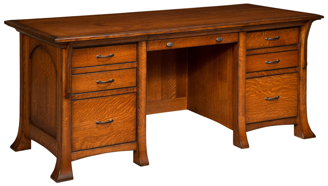 QW Amish Breckenridge Wall Desk