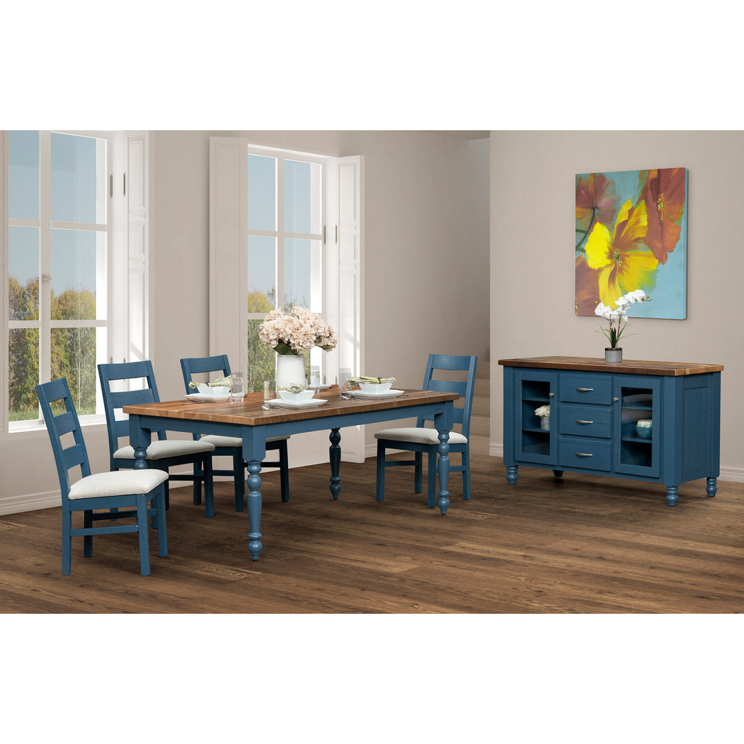 QW Amish Brighthouse Reclaimed Barnwood 7pc Set