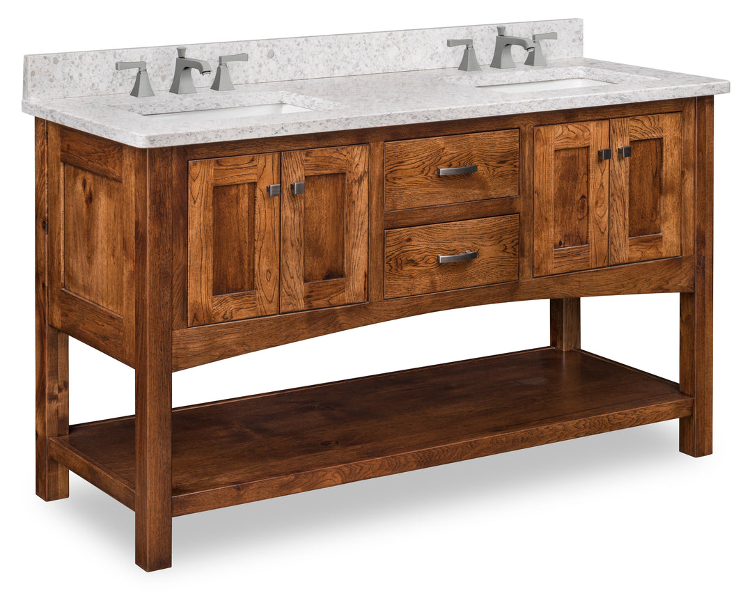 Brookville 60" Double Vanity