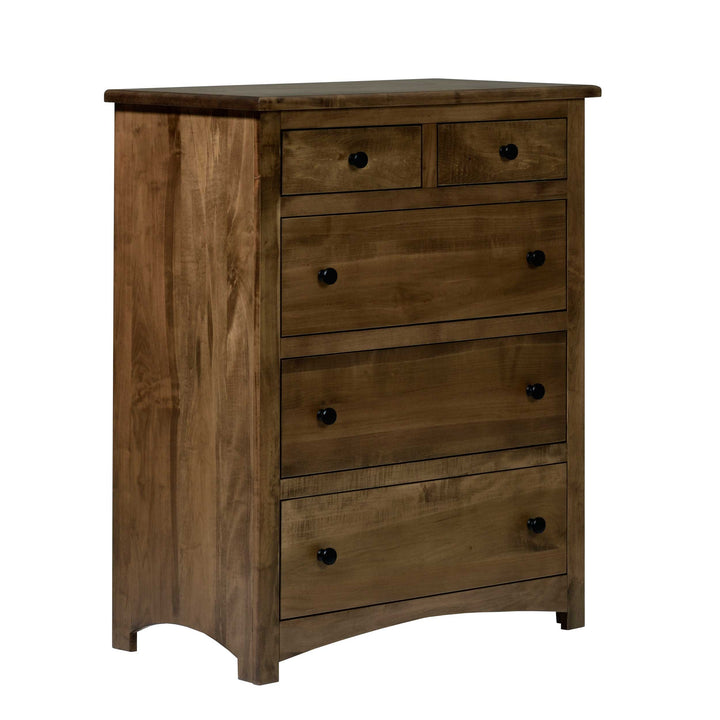 QW Amish Charlotte 5 Drawer Chest