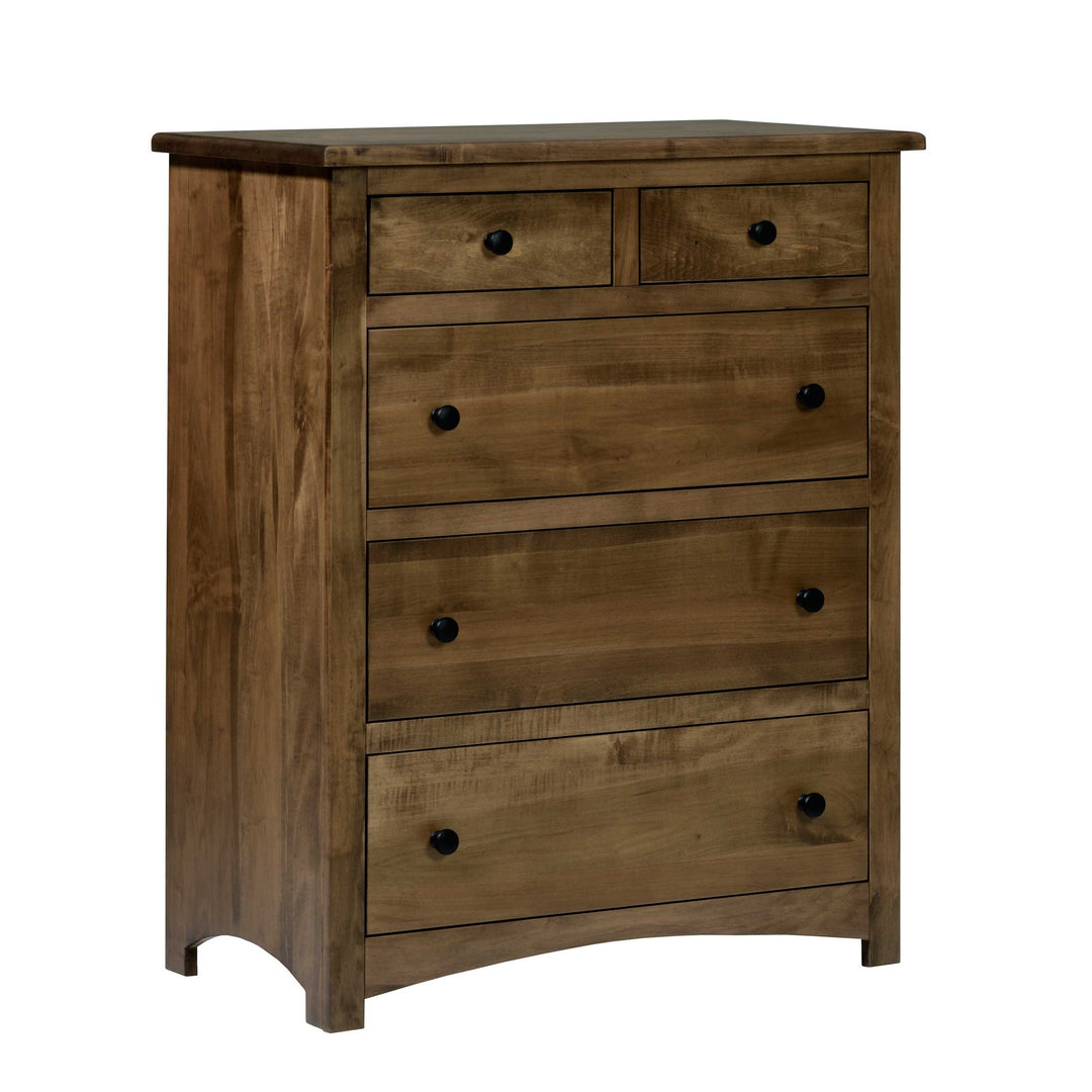 QW Amish Charlotte 5 Drawer Chest