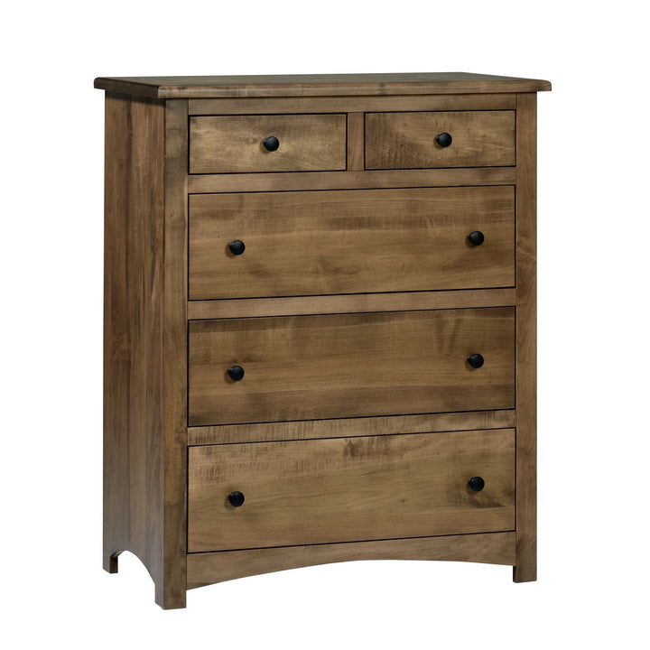 QW Amish Charlotte 5 Drawer Chest