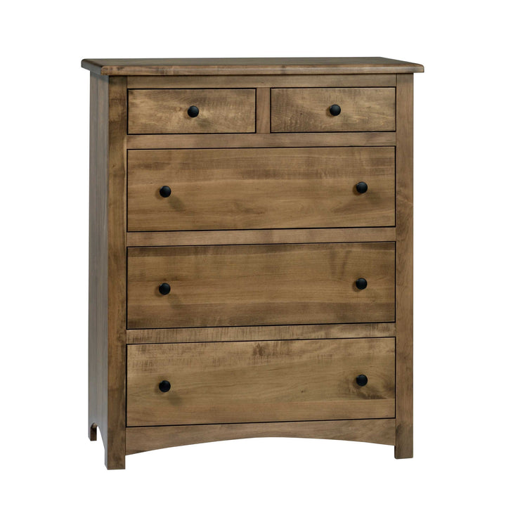 QW Amish Charlotte 5 Drawer Chest