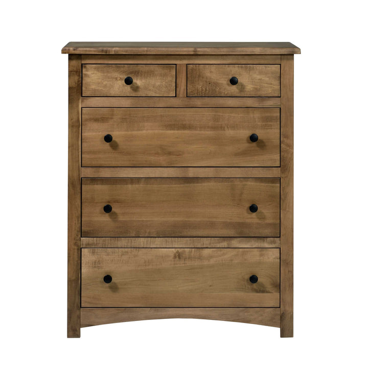 QW Amish Charlotte 5 Drawer Chest