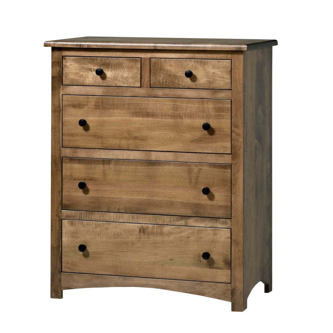 QW Amish Charlotte 5 Drawer Chest