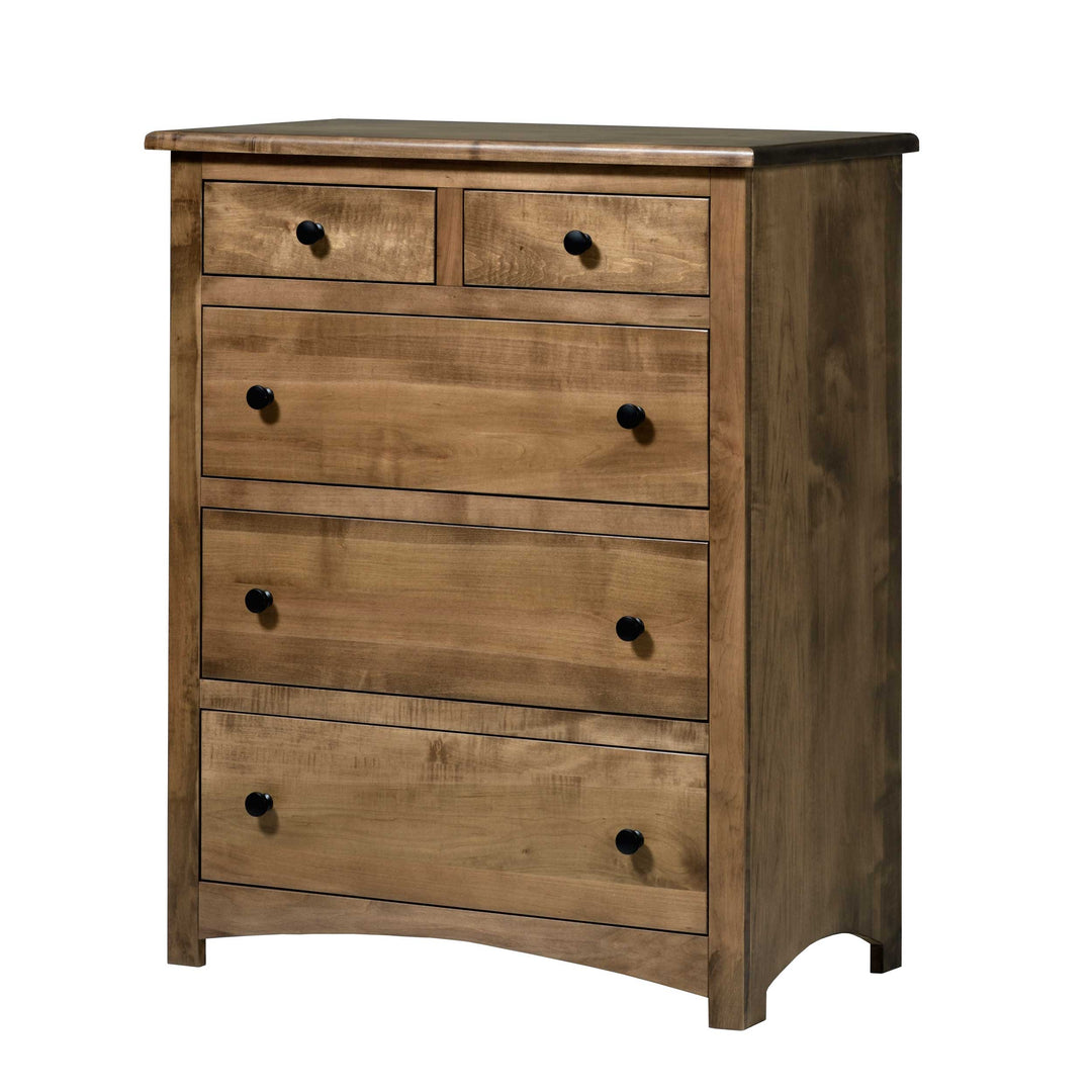 QW Amish Charlotte 5 Drawer Chest