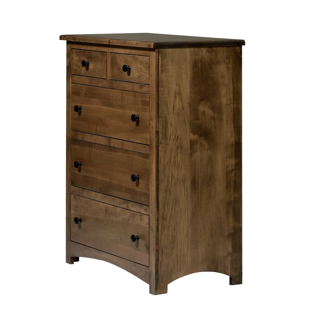 QW Amish Charlotte 5 Drawer Chest