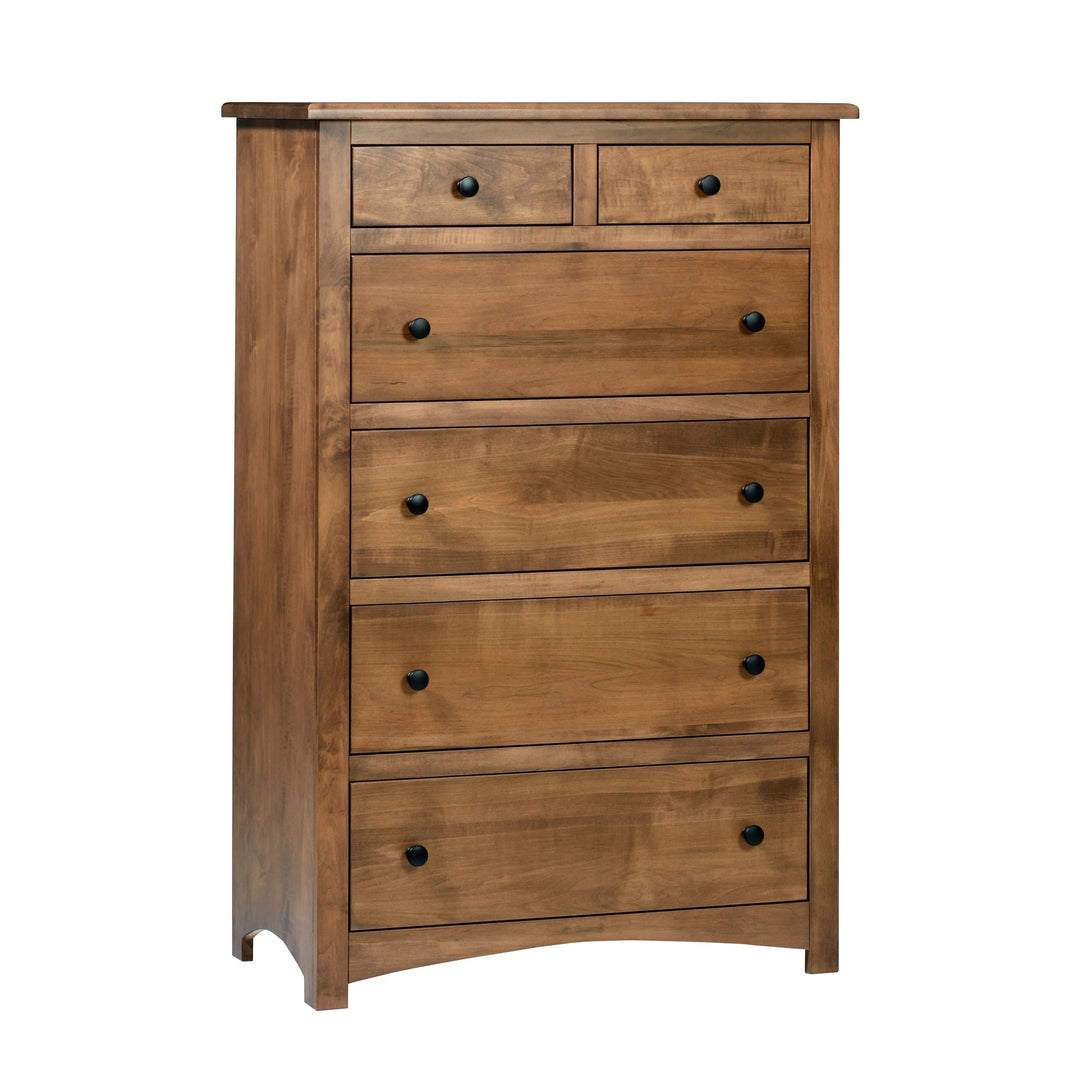 QW Amish Charlotte 6 Drawer Chest