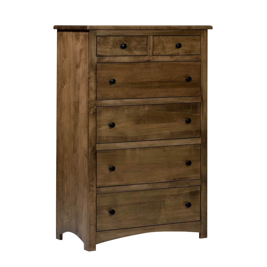 QW Amish Charlotte 6 Drawer Chest