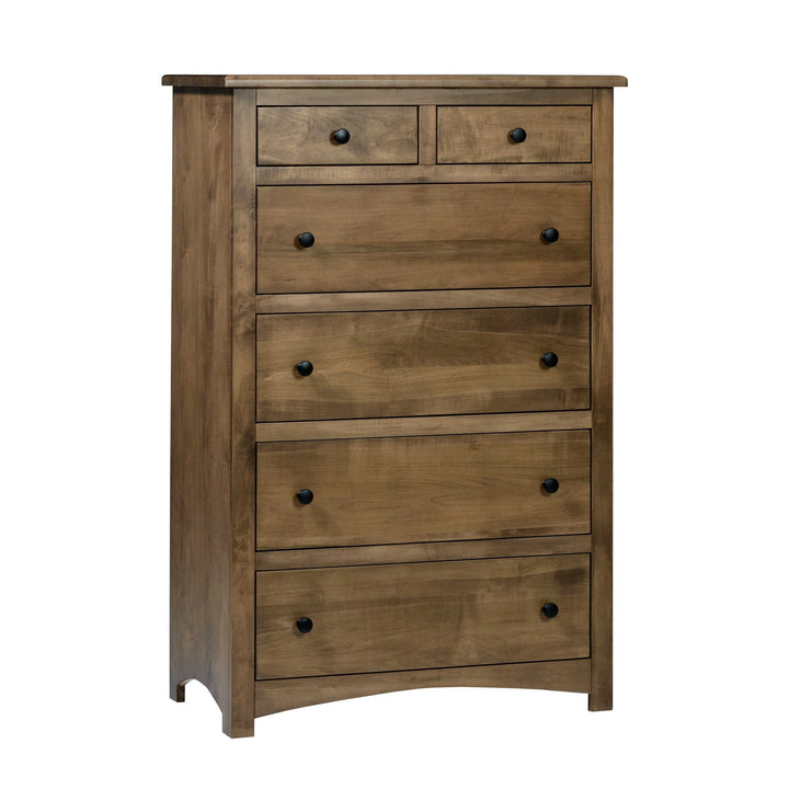 QW Amish Charlotte 6 Drawer Chest