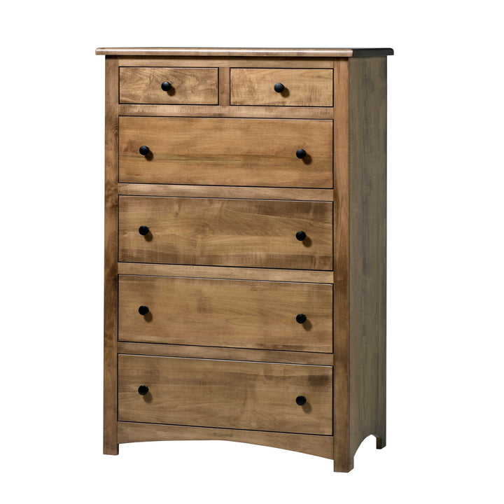 QW Amish Charlotte 6 Drawer Chest