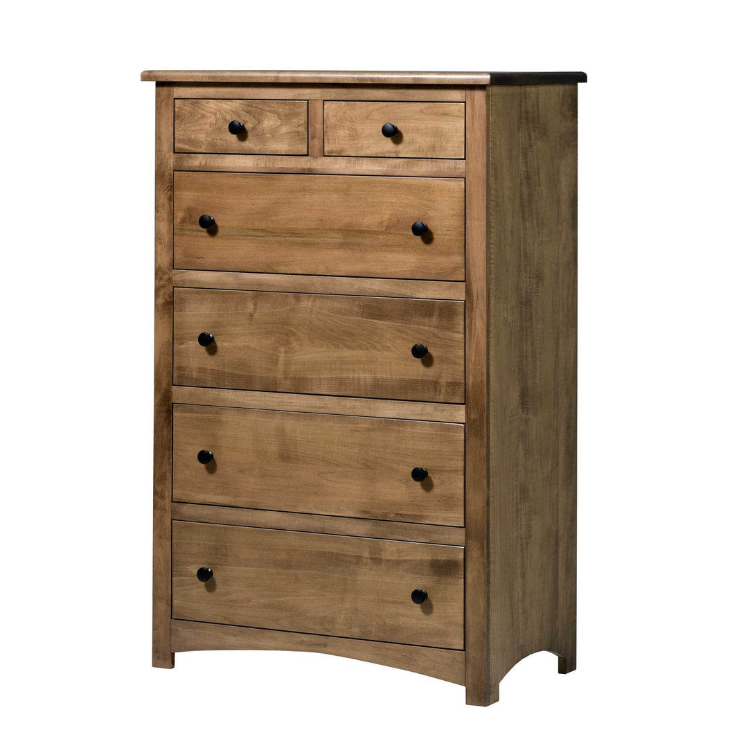 QW Amish Charlotte 6 Drawer Chest