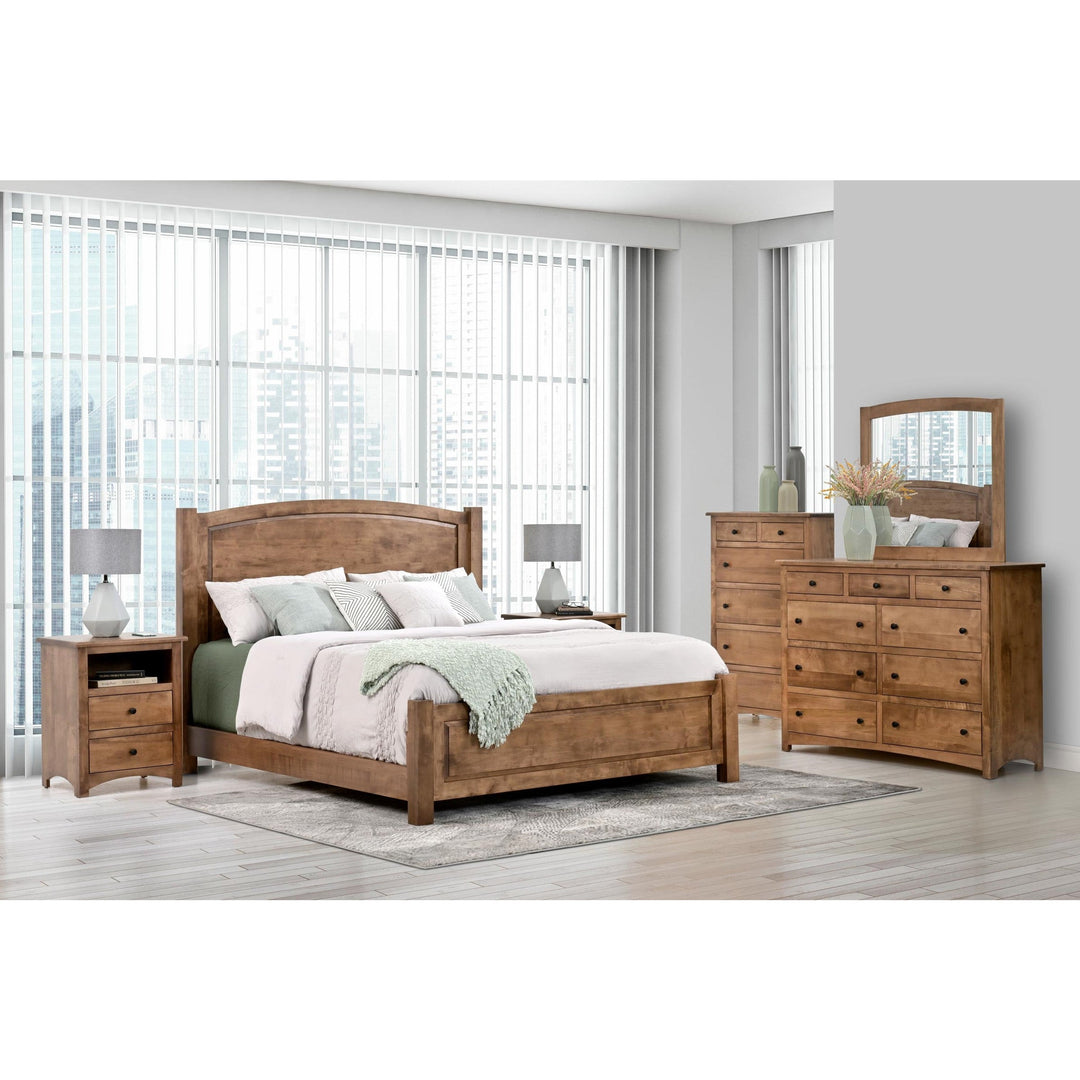 QW Amish Charlotte Bed