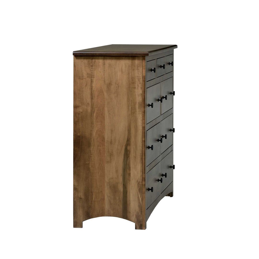 QW Amish Charlotte High Dresser w/ Optional Mirror