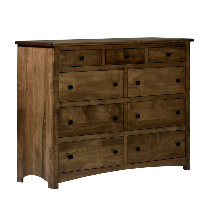 QW Amish Charlotte High Dresser w/ Optional Mirror