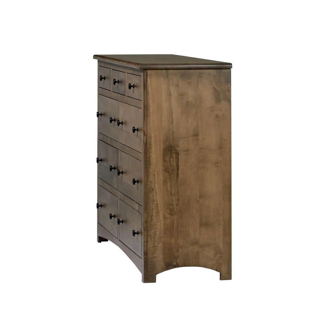 QW Amish Charlotte High Dresser w/ Optional Mirror