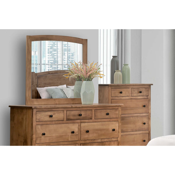 QW Amish Charlotte High Dresser w/ Optional Mirror