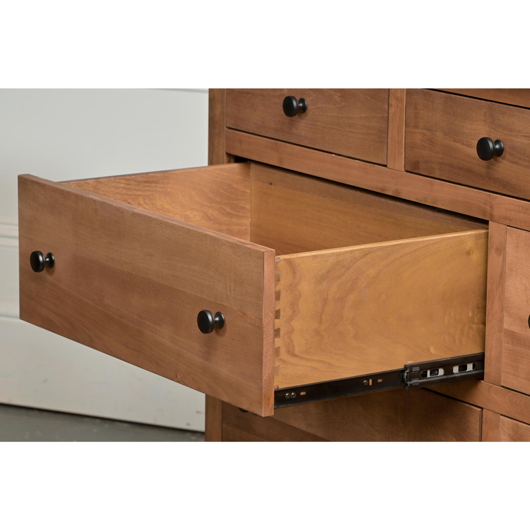 QW Amish Charlotte High Dresser w/ Optional Mirror