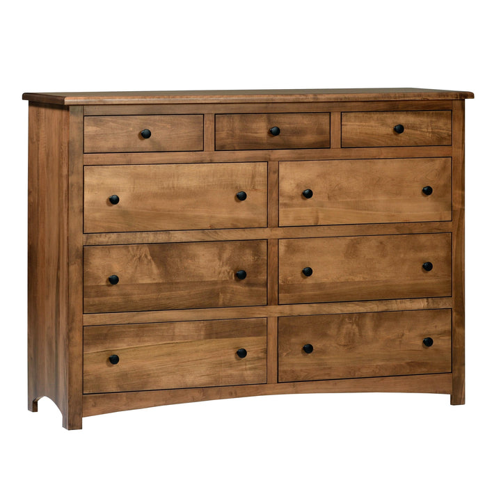 QW Amish Charlotte High Dresser w/ Optional Mirror