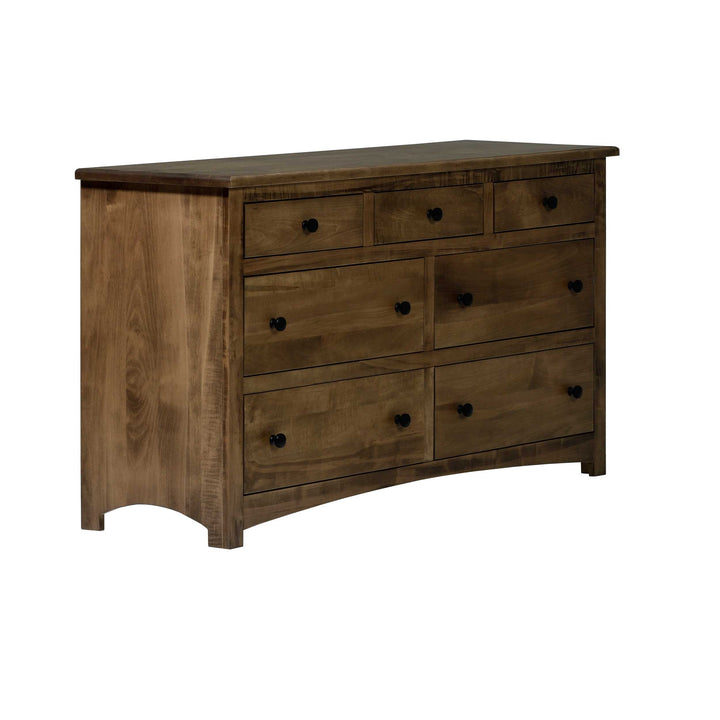 QW Amish Charlotte Low Dresser w/ Optional Mirror