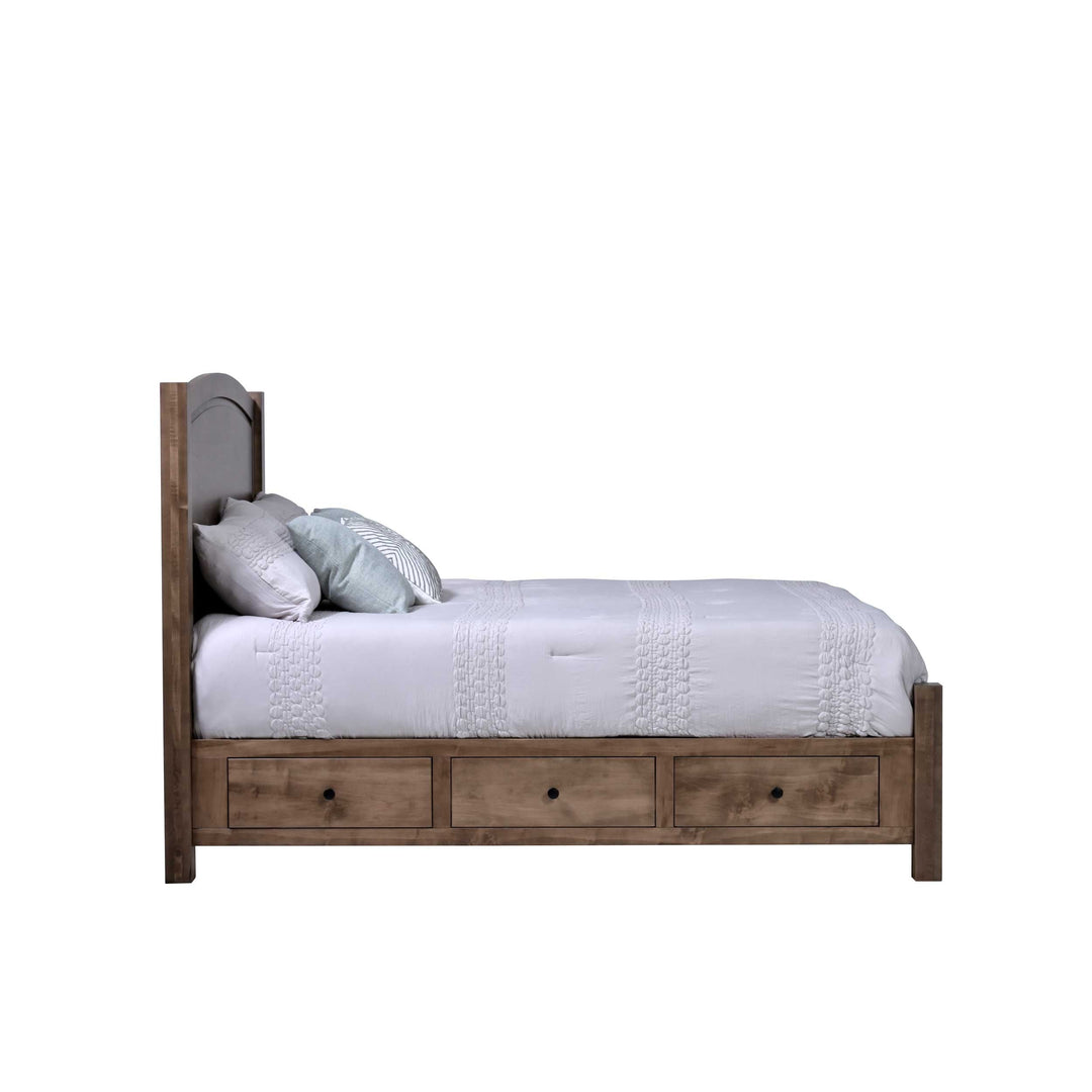 QW Amish Charlotte Storage Bed