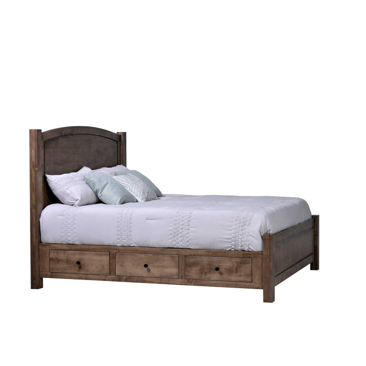 QW Amish Charlotte Storage Bed