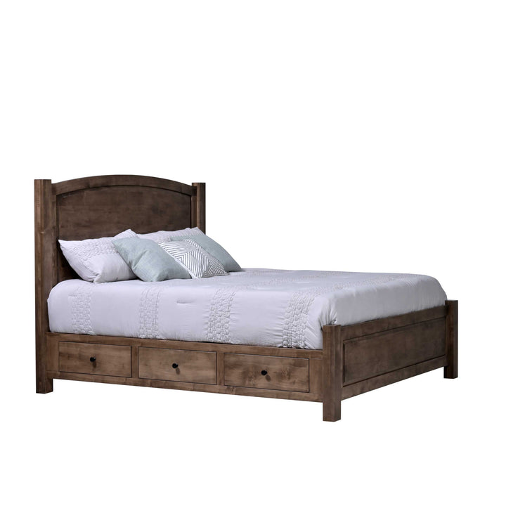 QW Amish Charlotte Storage Bed