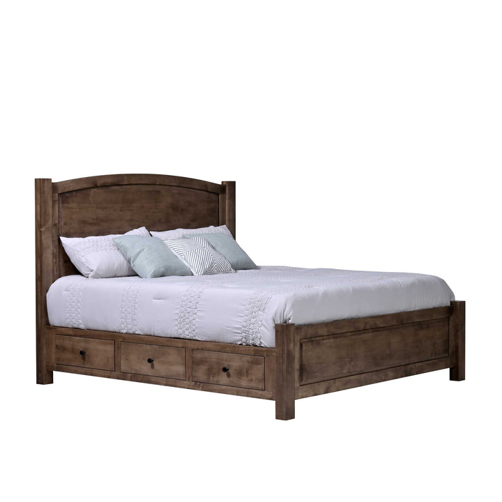 QW Amish Charlotte Storage Bed