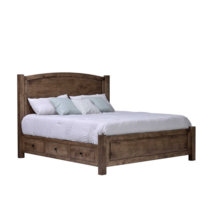 QW Amish Charlotte Storage Bed