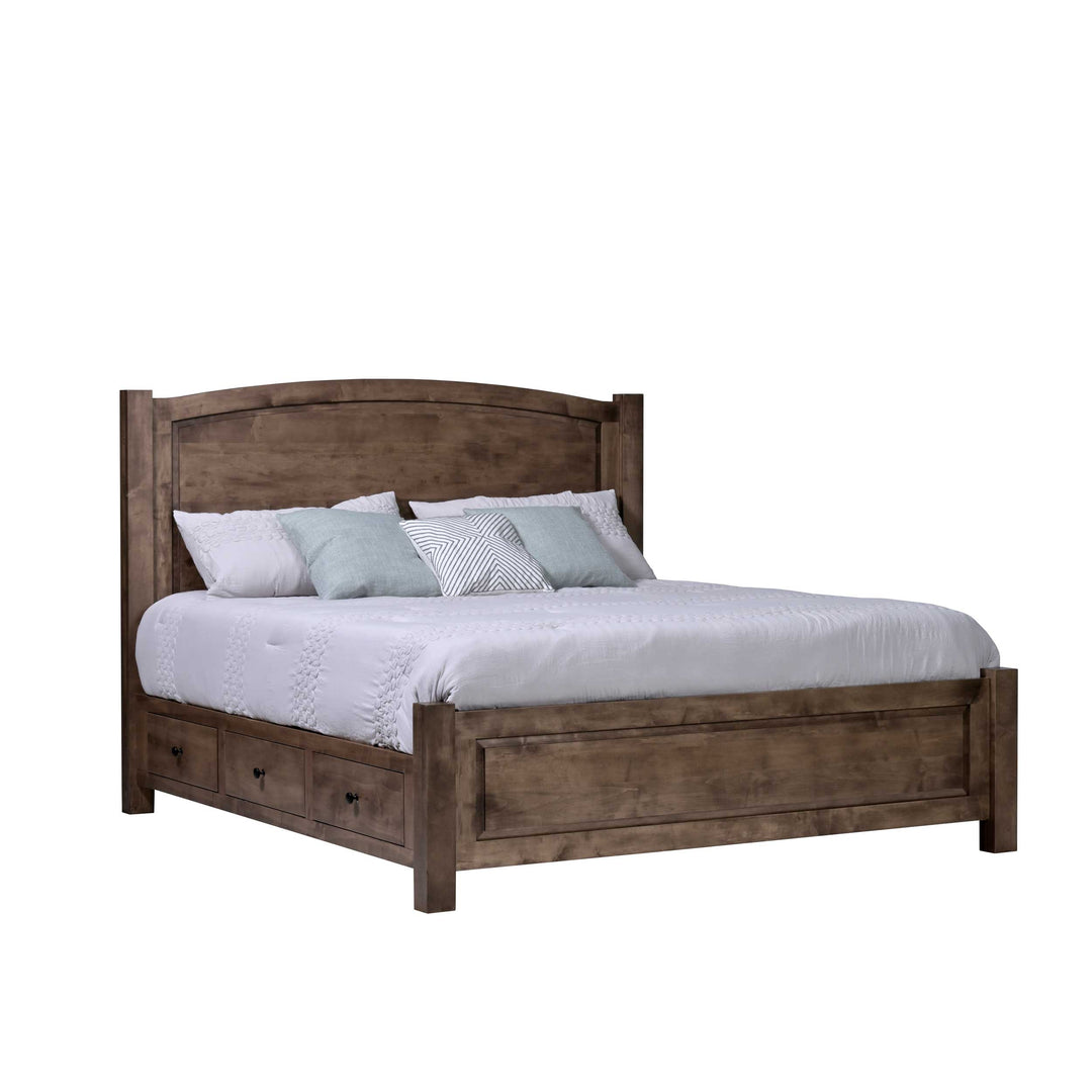 QW Amish Charlotte Storage Bed