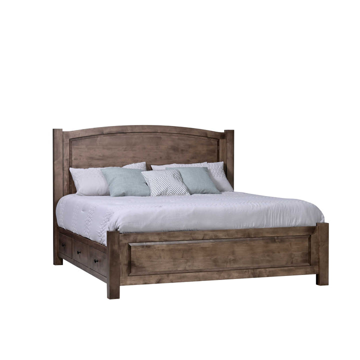 QW Amish Charlotte Storage Bed