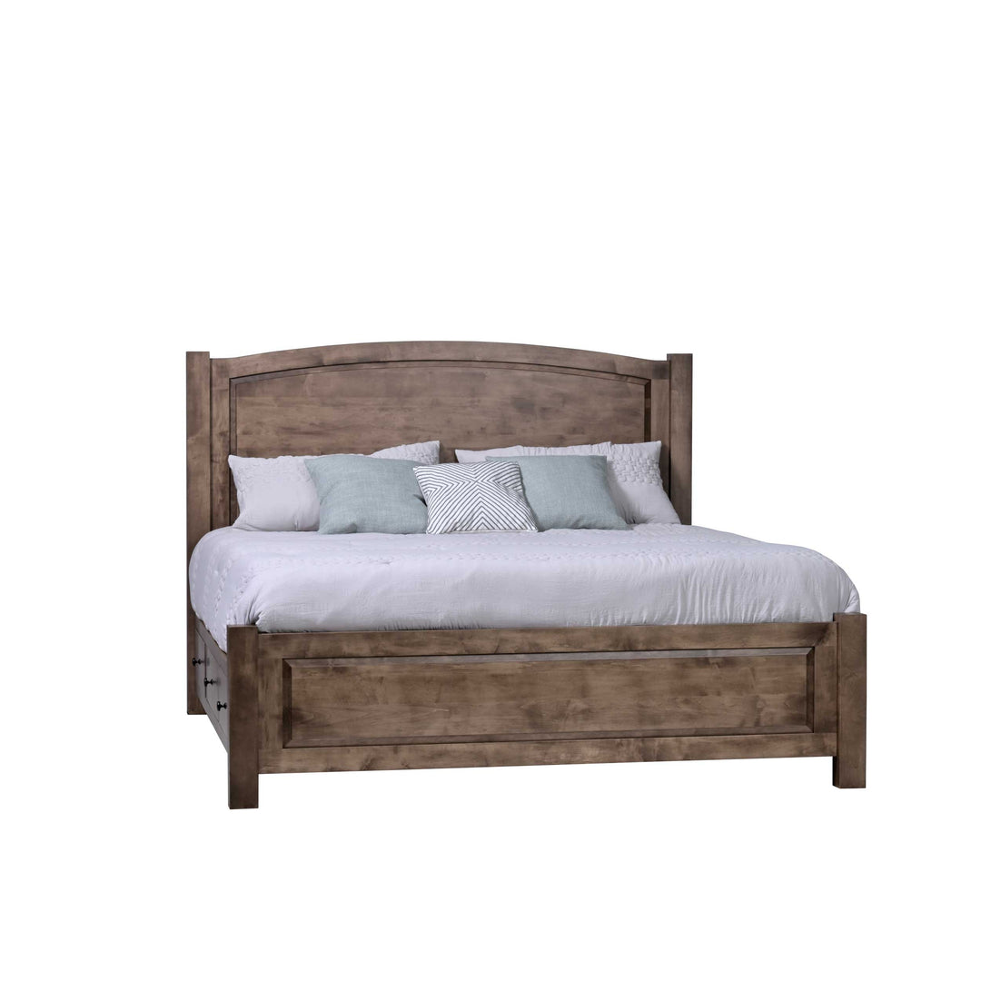 QW Amish Charlotte Storage Bed