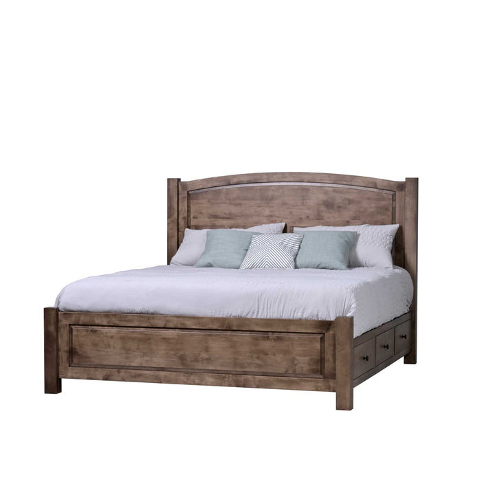 QW Amish Charlotte Storage Bed