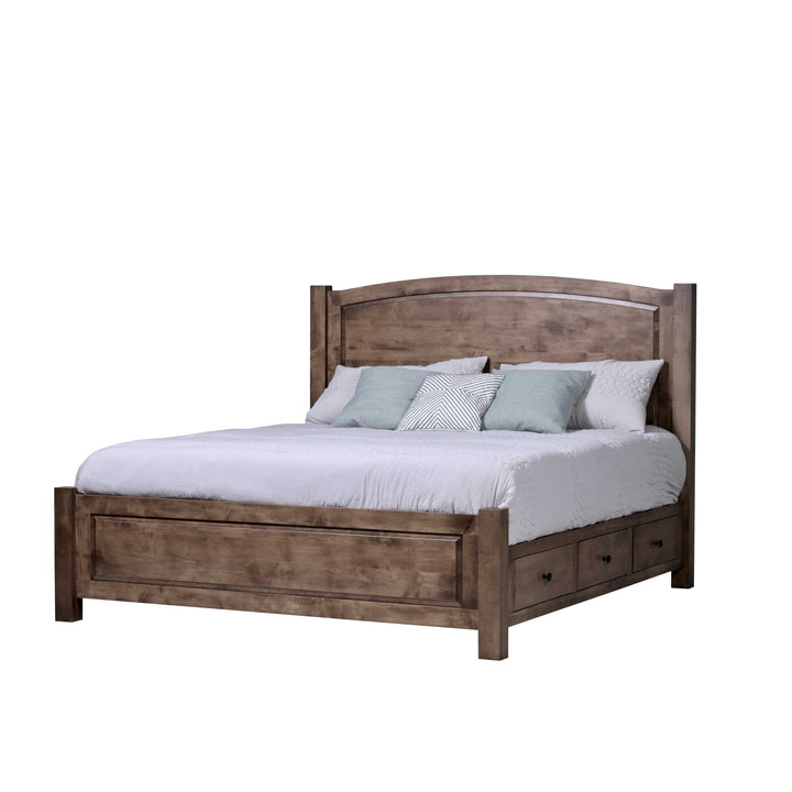 QW Amish Charlotte Storage Bed