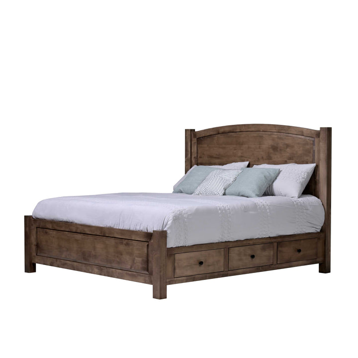 QW Amish Charlotte Storage Bed